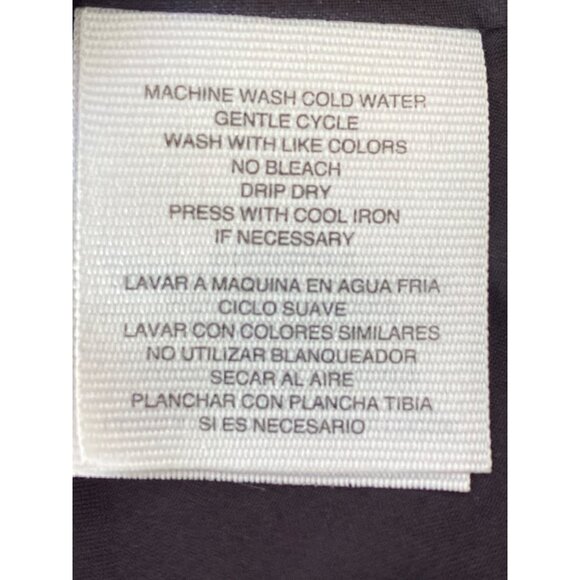 Rachel Rachel Roy Striped Sleeveless V-Neck Romper Womens L Black & Gray Polyest - Picture 10 of 10